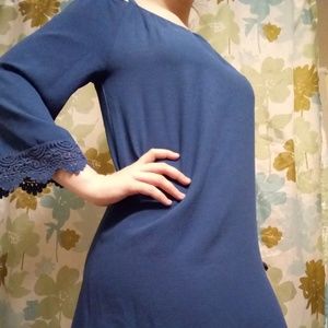 Blue "Bohemian Style" Dress